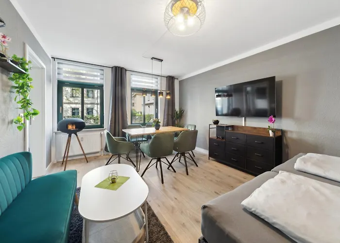 Dresdenstay Gemuetlich Und Modern Mit Kamin Und Ps4 Apartman Drezda