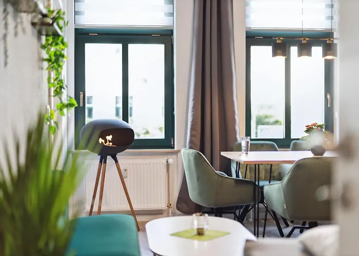 Daire Dresdenstay Gemuetlich Und Modern Mit Kamin Und Ps4